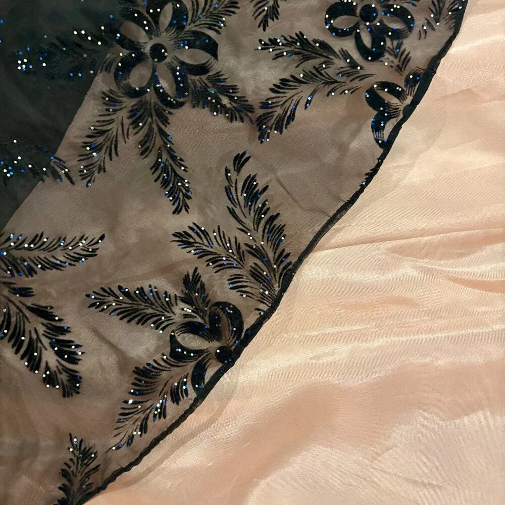 Vintage Evening Swing Dress 1950's Size Small - Picture 5 of 7